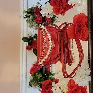 Tory Burch Amanda Classic Red Crossbody